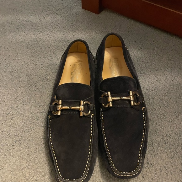 Salvatore Ferragamo Black Loafers with Horsebit Hardware main image 4